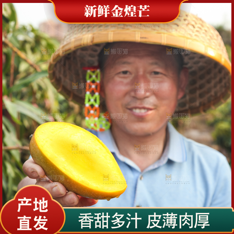 手里拿着金煌芒