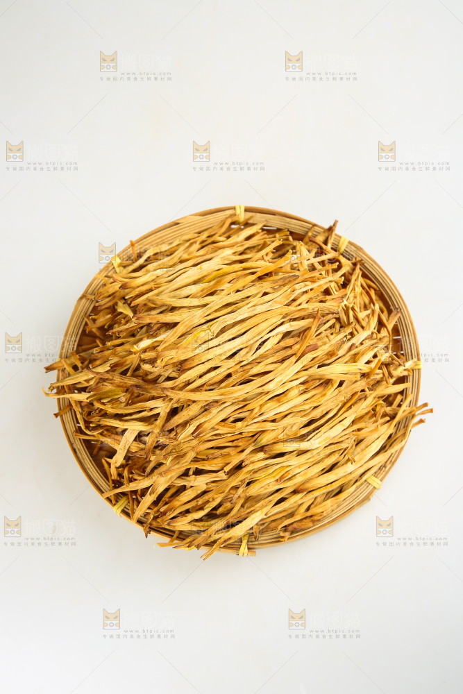 深底上的黄花菜