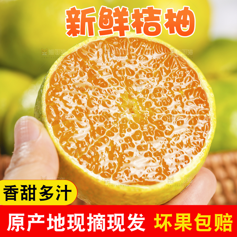 浅底上的桔柚