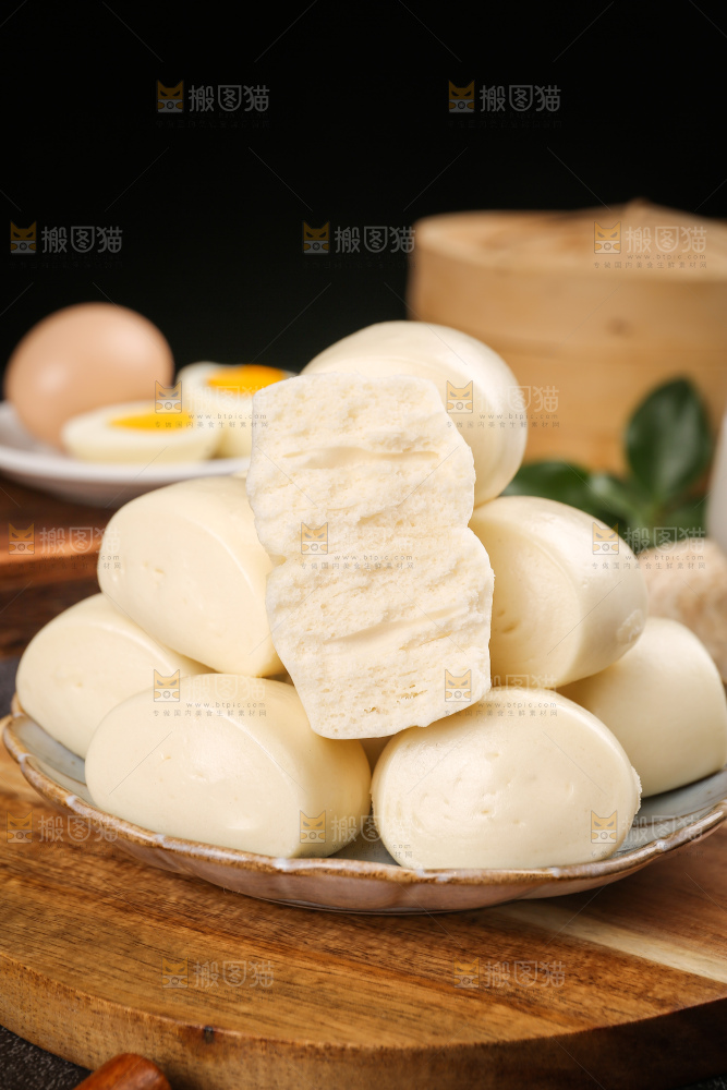 深底上的奶香小馒头