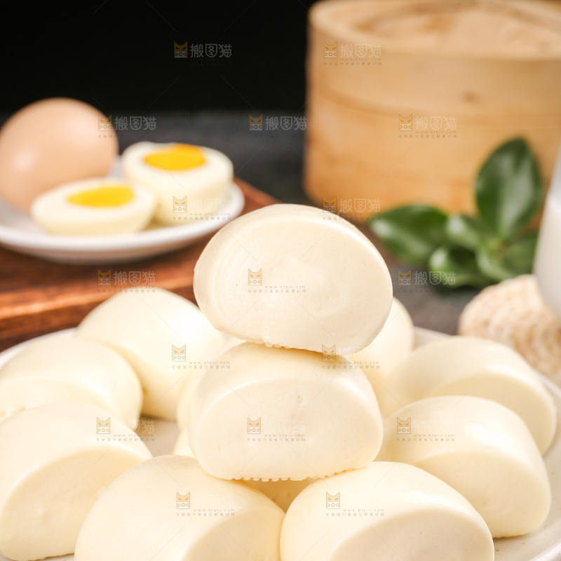 深底上的奶香小馒头