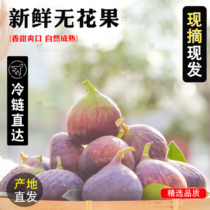 手里拿着无花果