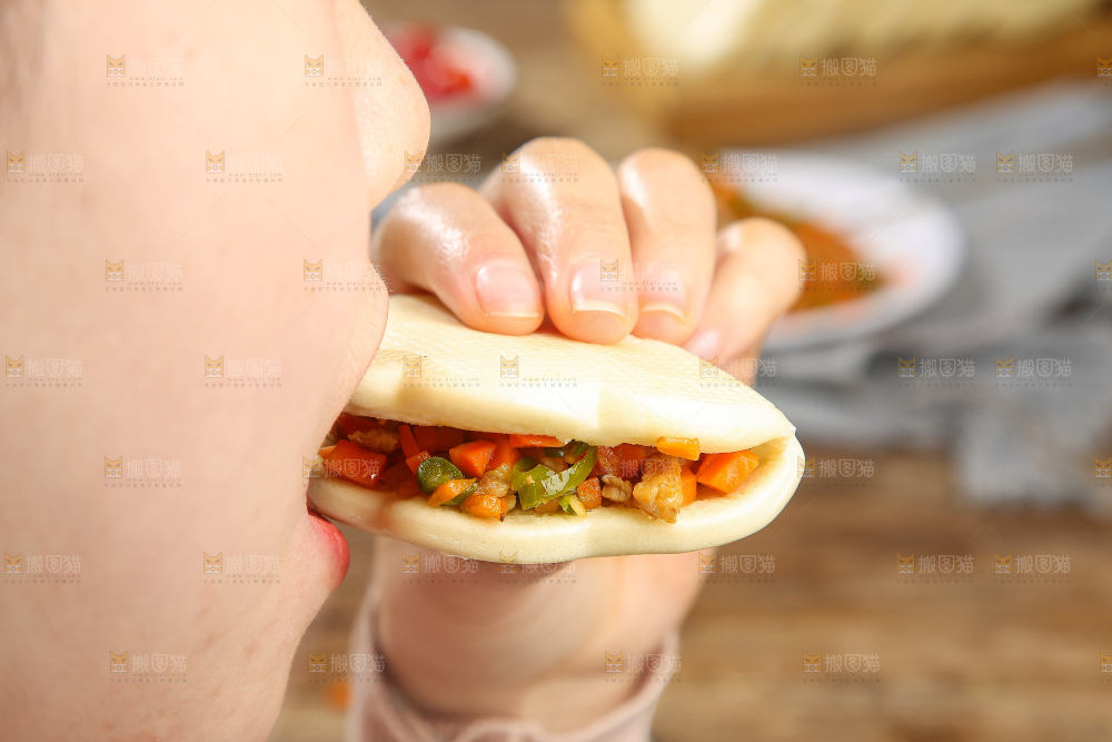 深底上的荷叶饼