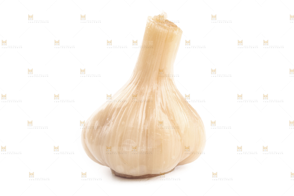白底上的糖蒜