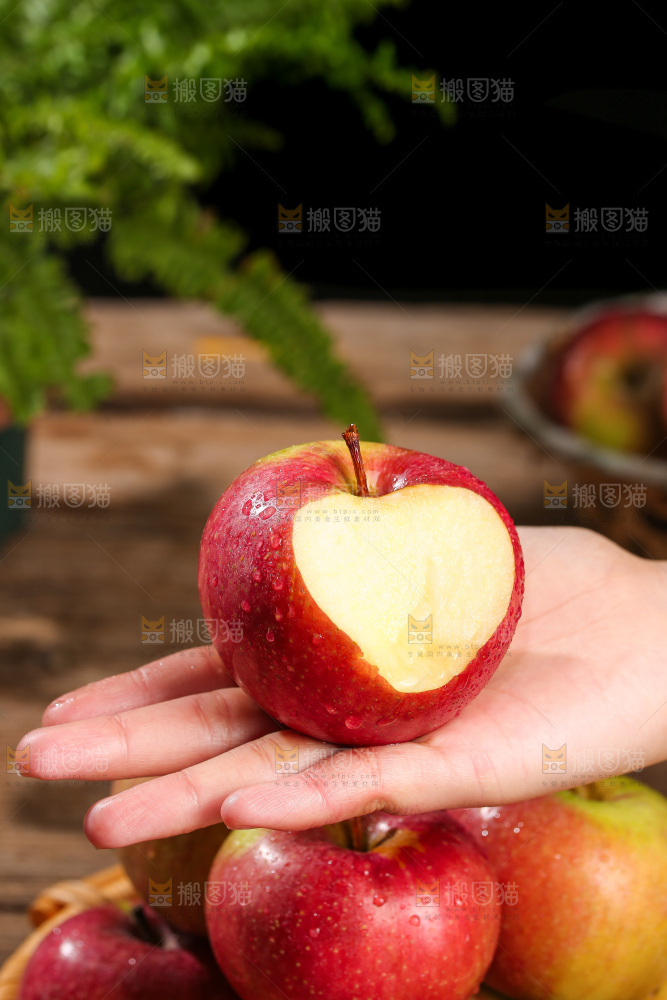 深底上的国光苹果
