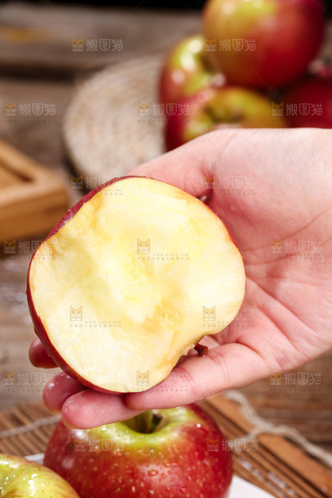 深底上的国光苹果
