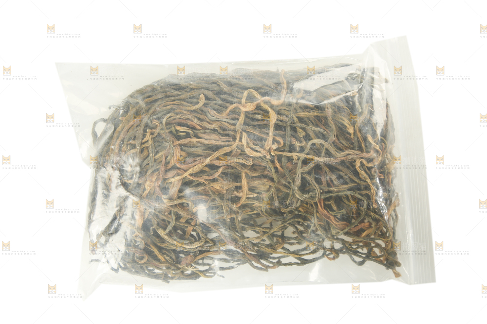 白底上的干豆角