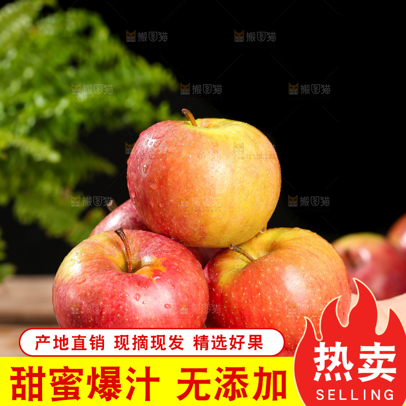 深底上的国光苹果