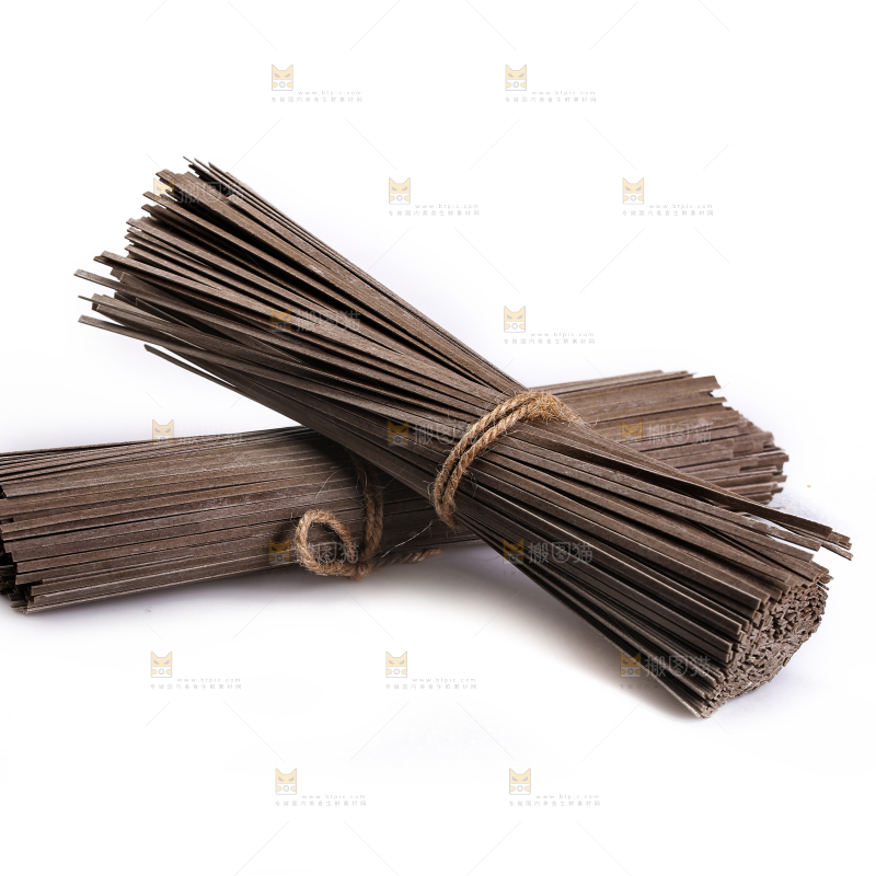 白底上的荞麦面