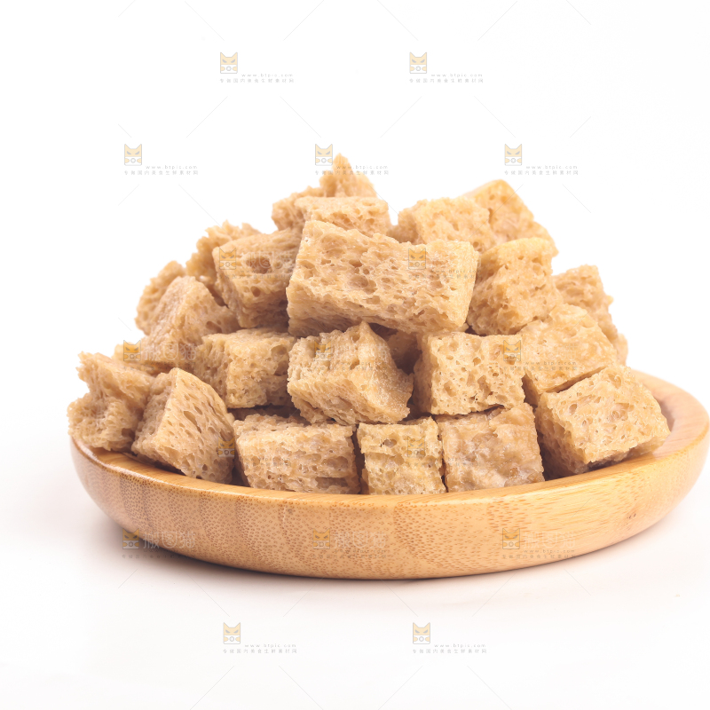白底上的面筋