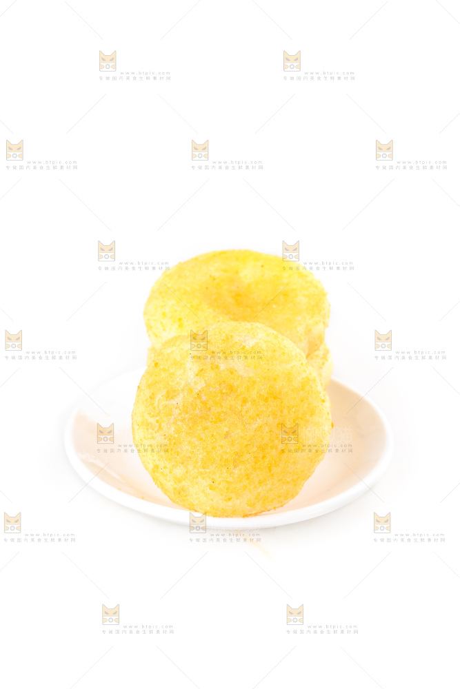 白底上的糖糕