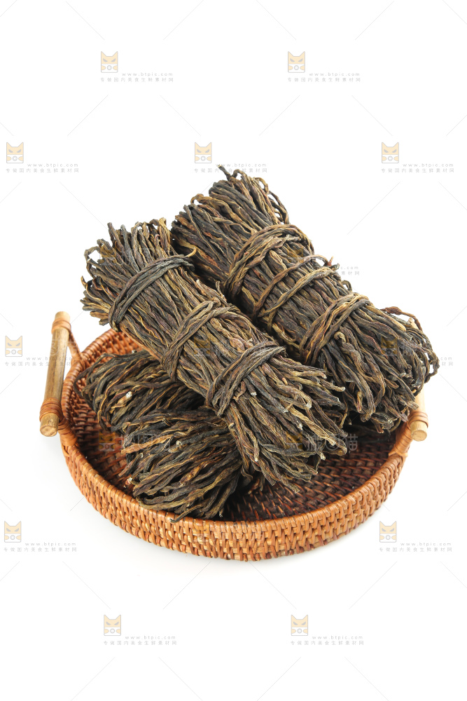 白底上的干豆角