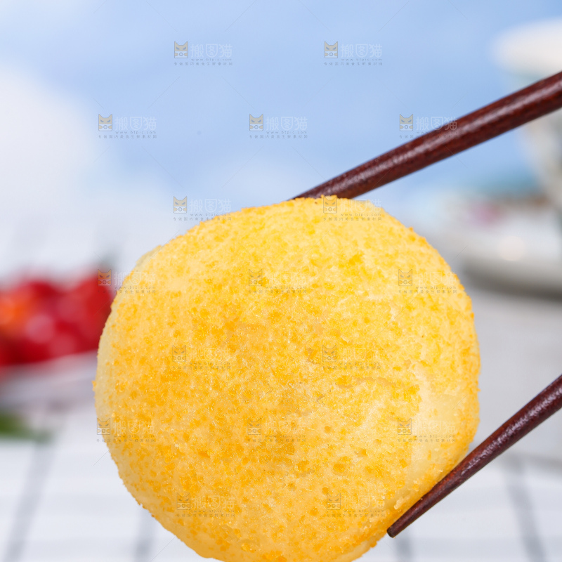 浅底上的糖糕