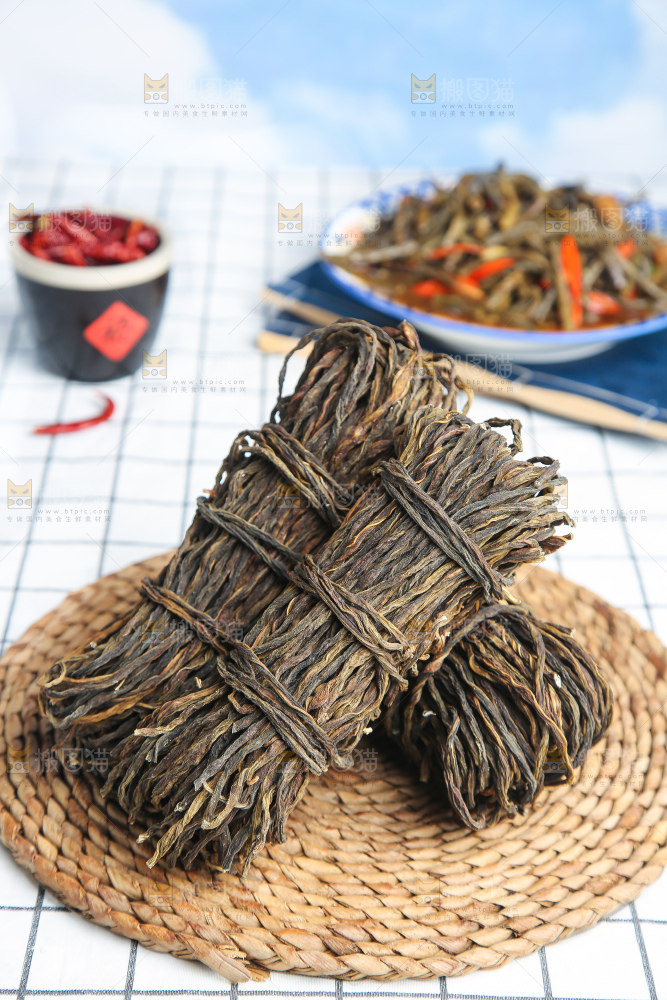 浅底上的干豆角