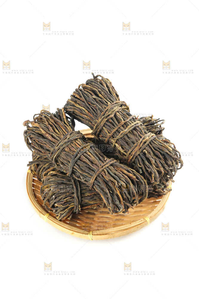 白底上的干豆角
