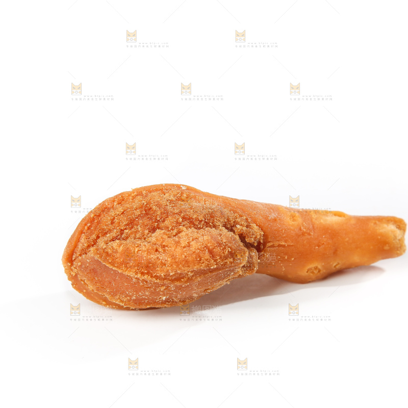 白底上的鸡腿酥