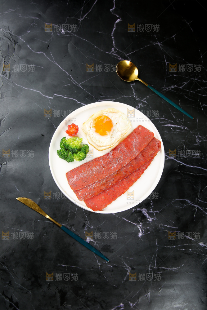 深底上的培根