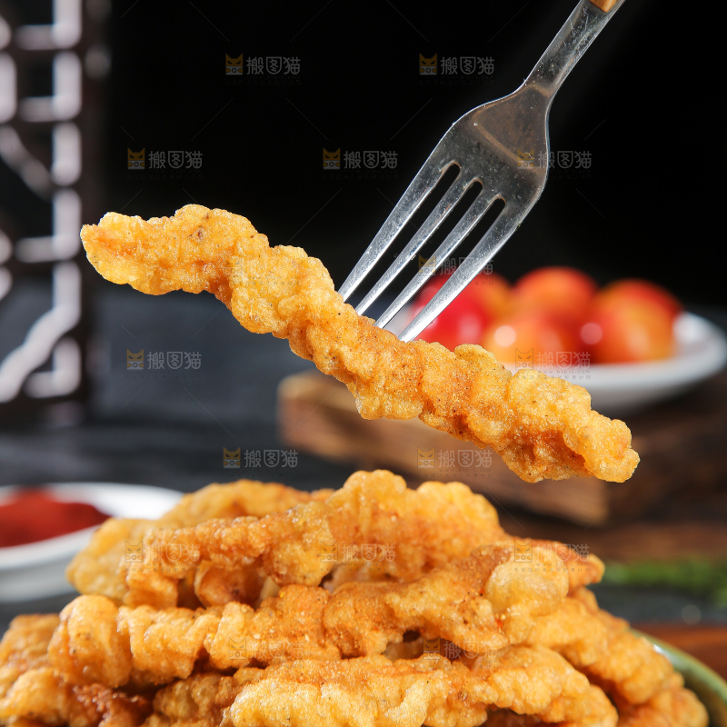 深底上的小酥肉