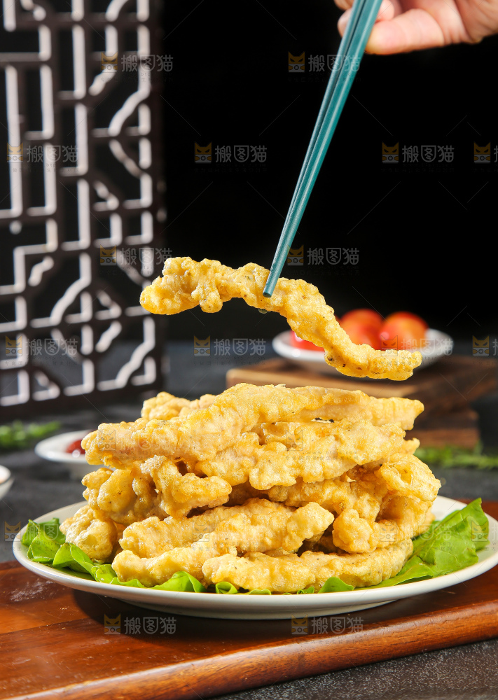 深底上的小酥肉