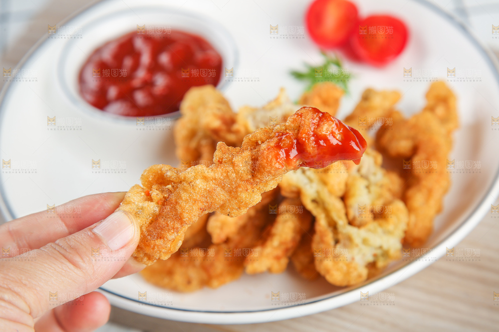 浅底上的小酥肉