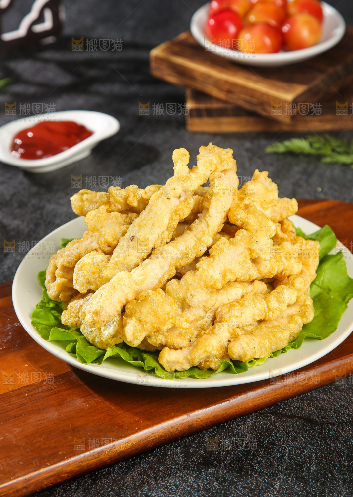 深底上的小酥肉