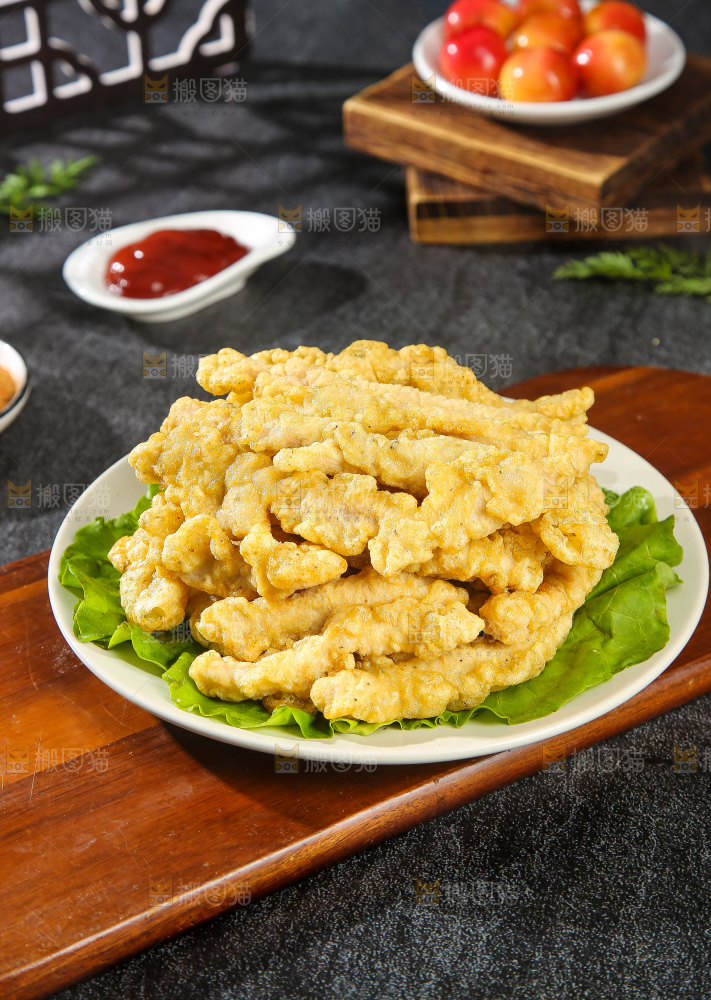 深底上的小酥肉