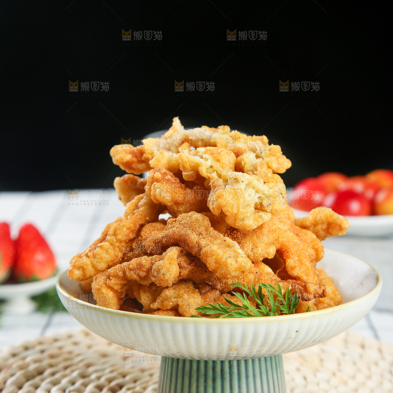 浅底上的小酥肉