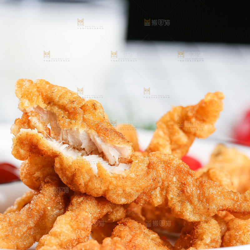 浅底上的小酥肉