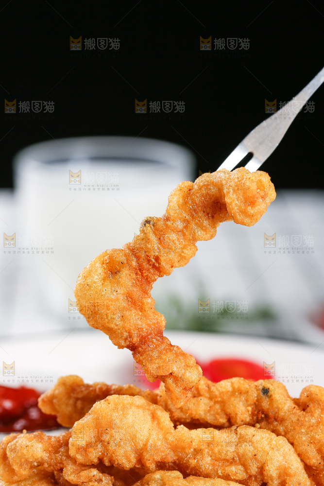 浅底上的小酥肉