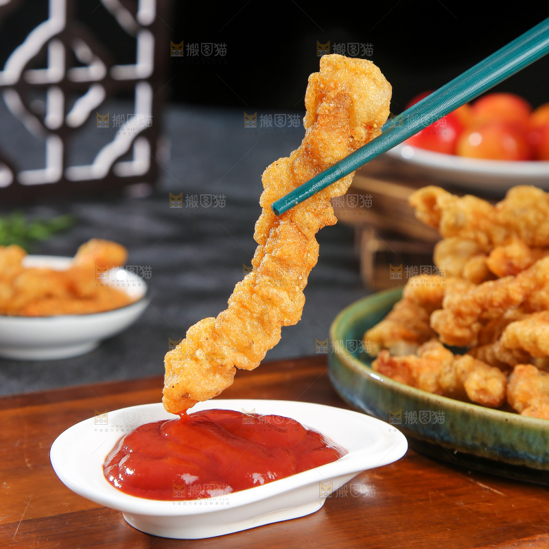 深底上的小酥肉