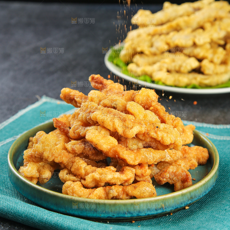 深底上的小酥肉