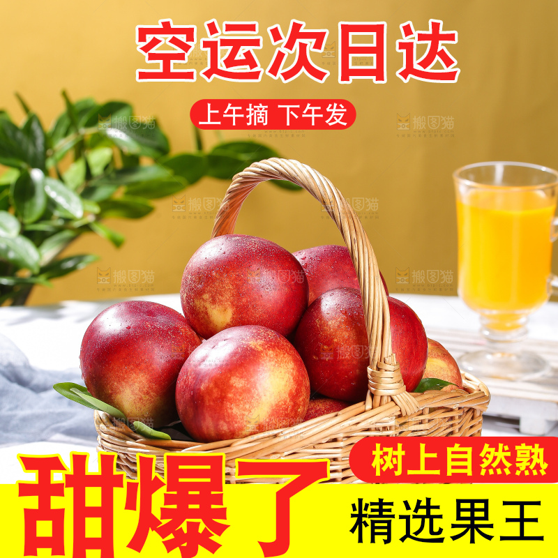 浅底上的澳洲油桃