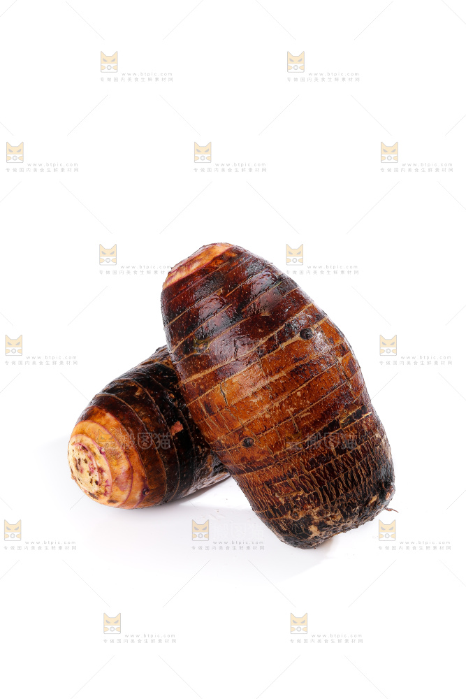 白底上的荔浦芋头