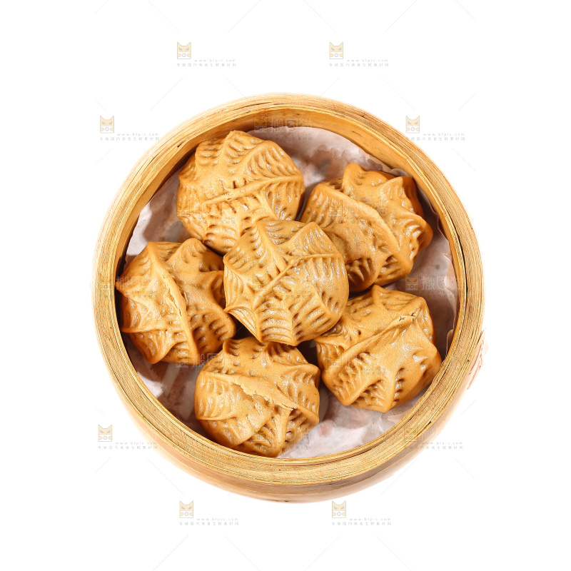 白底上的核桃包