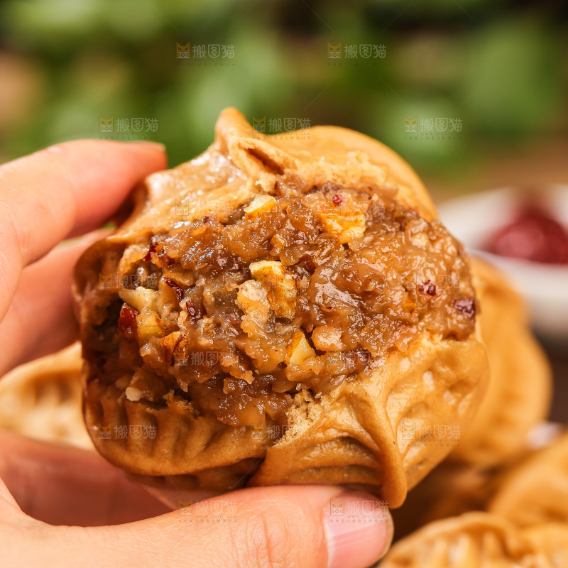 深底上的核桃包