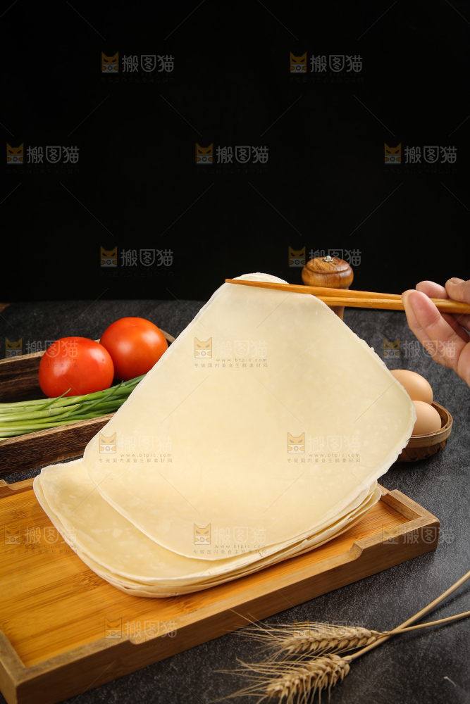 深底上的鸡蛋灌饼