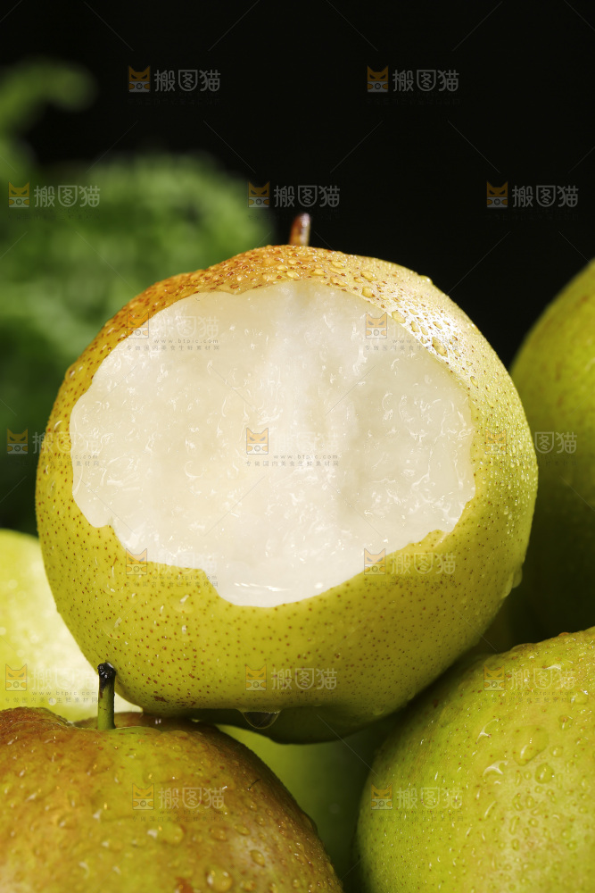 深底上的玉露香梨