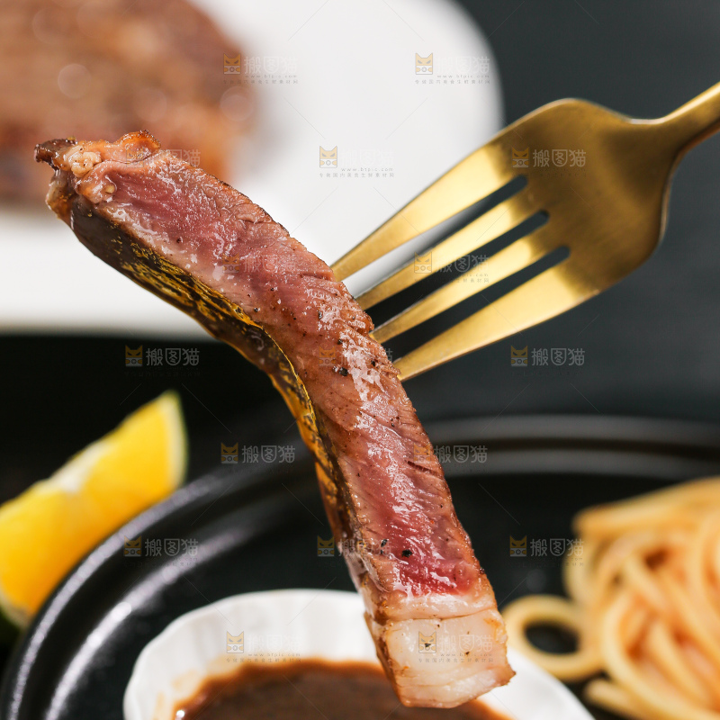 深底上牛排