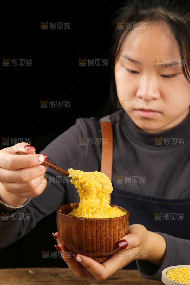 深底上的大黄米