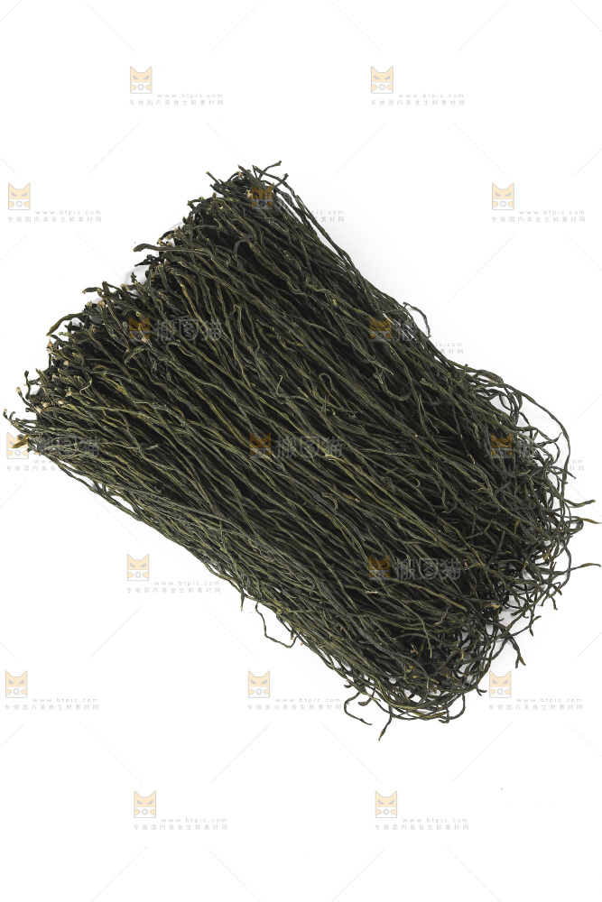 白底上的干豆角