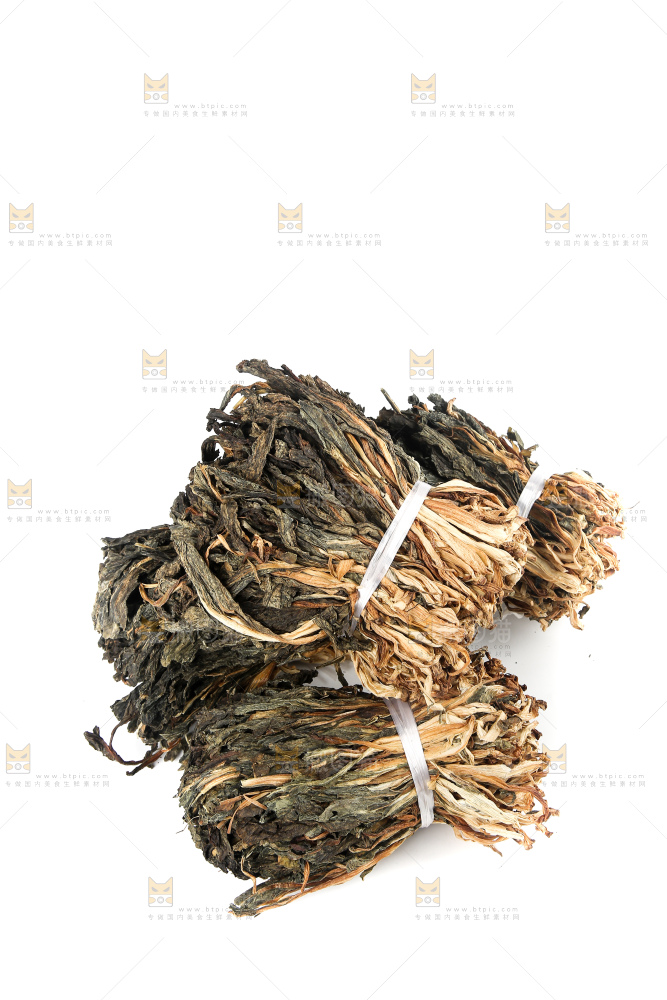 白底上的白菜干