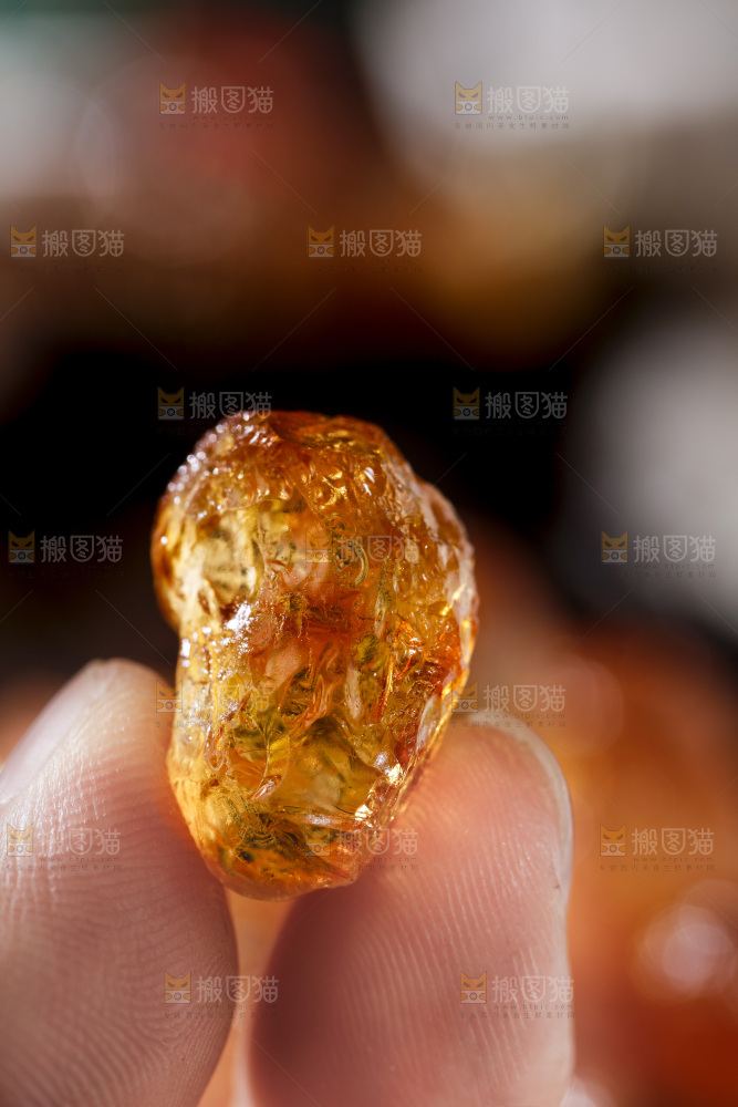 深底上的桃树胶