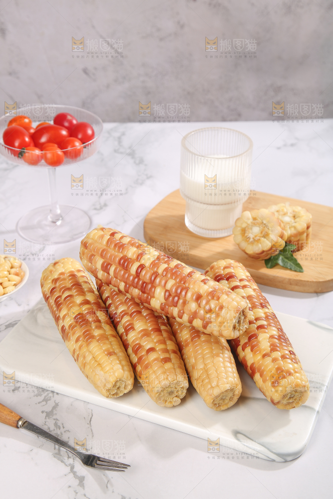 浅底上的花糯小玉米