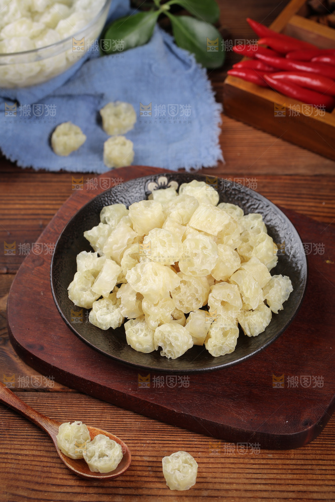 深底上的原味面藕