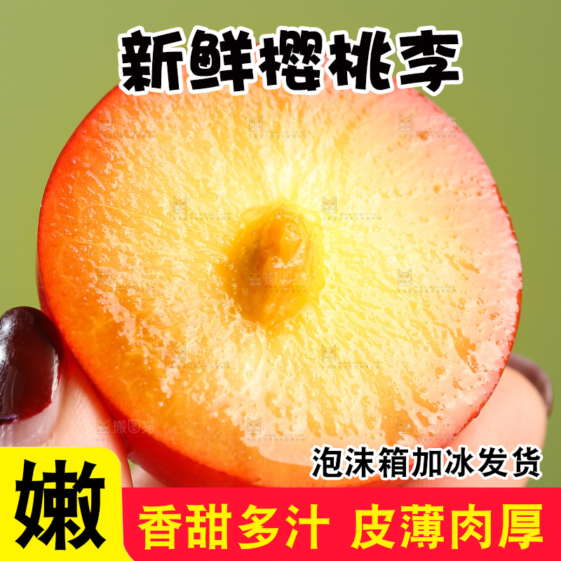 浅底上的樱桃李