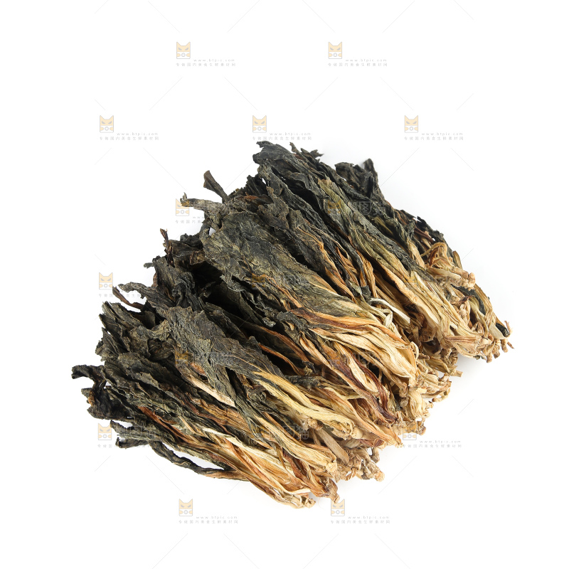 白底上的白菜干