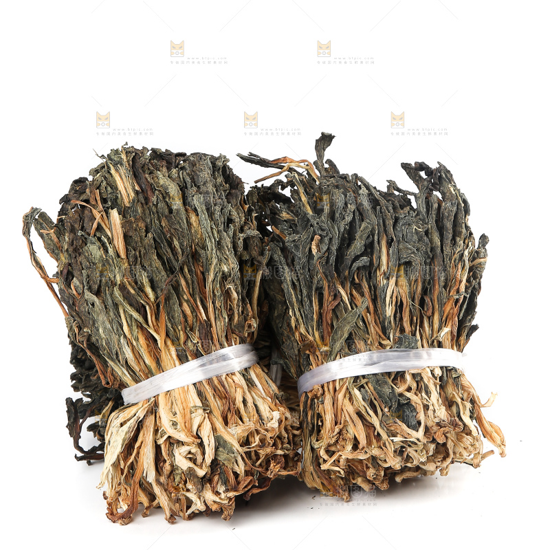 白底上的白菜干