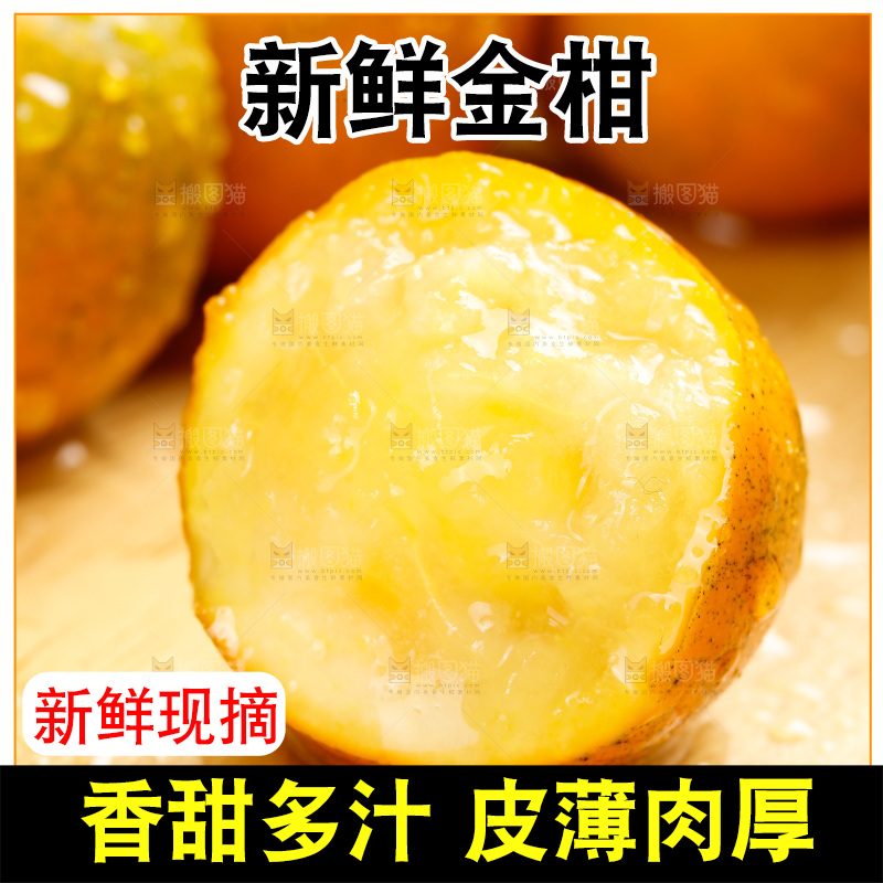 深底上的金柑