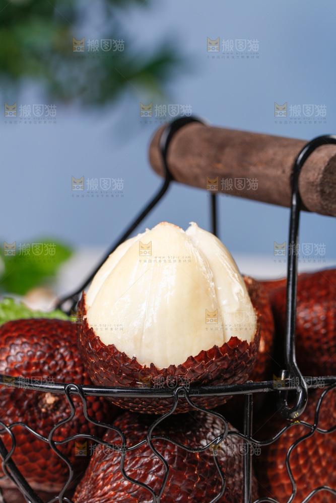 浅底上的蛇皮果