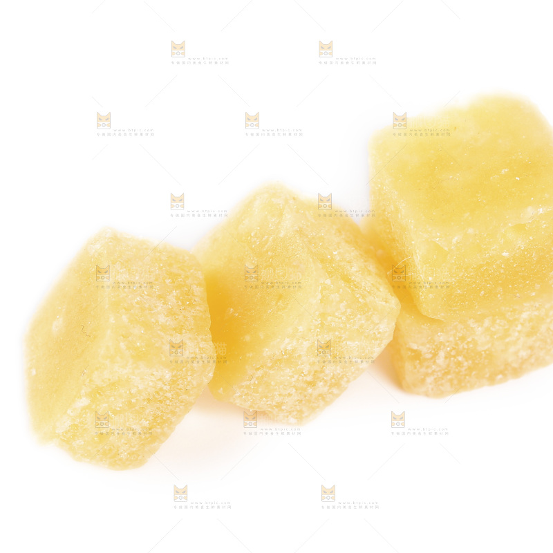 白底上的梨膏糖